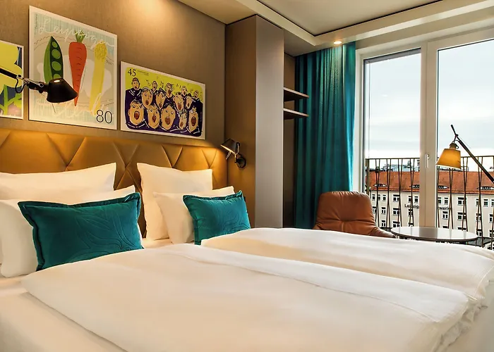 One Leipzig-post Отель Лейпциг