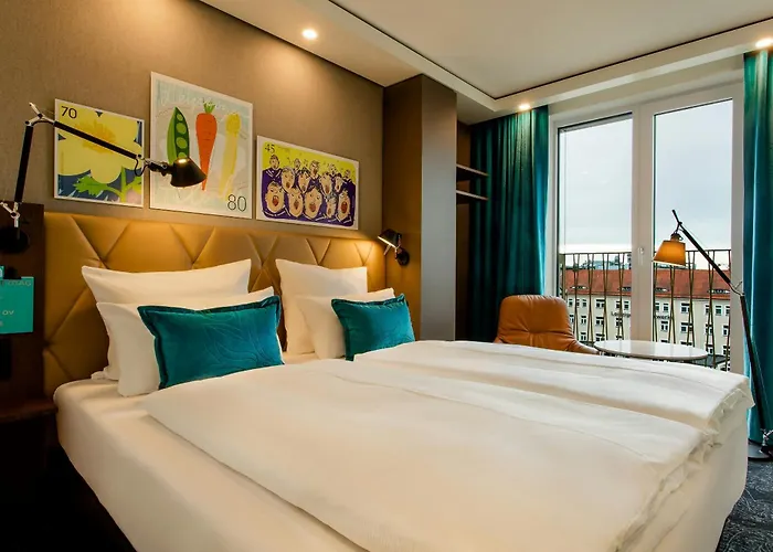 One Leipzig-post Отель Лейпциг